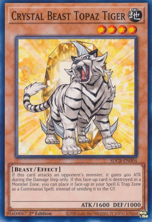 Crystal Beast Topaz Tiger
