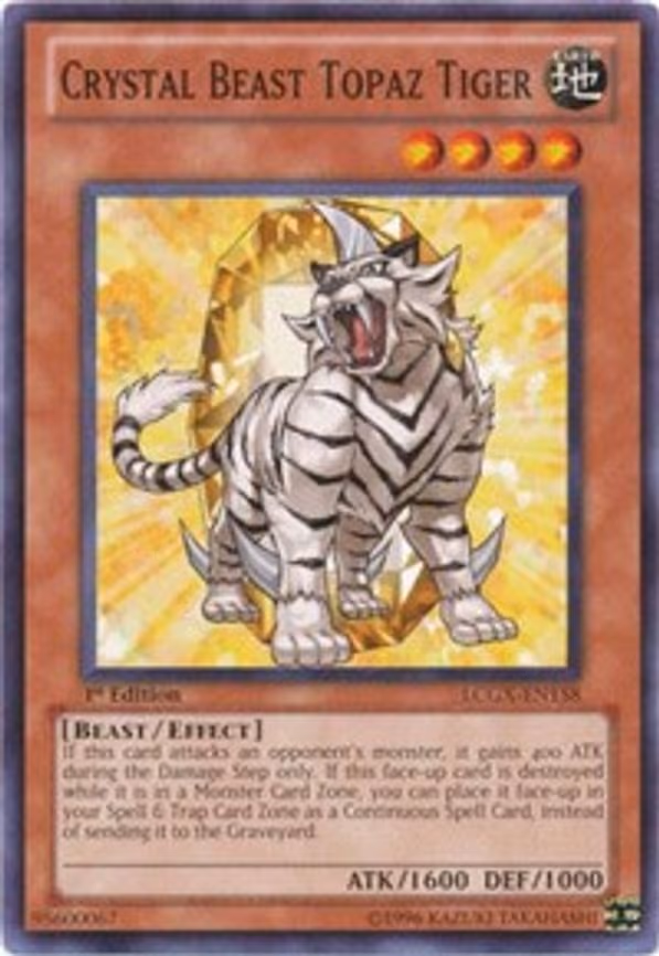 Crystal Beast Topaz Tiger