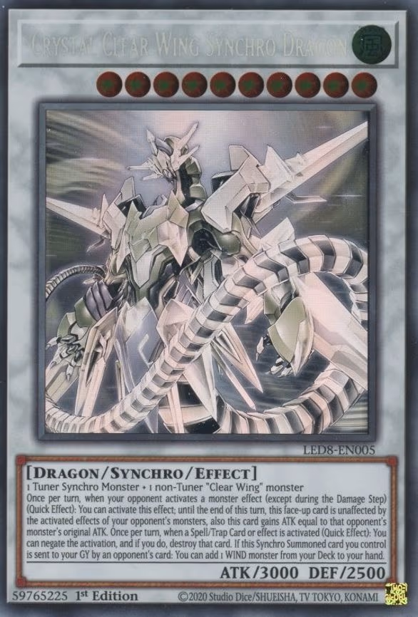 Crystal Clear Wing Synchro Dragon