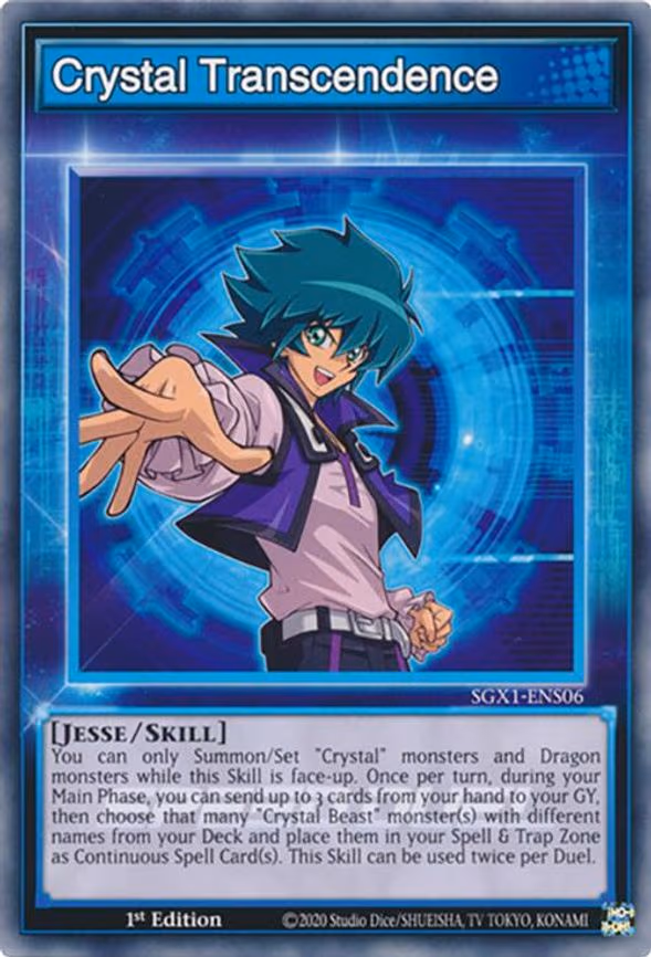 Crystal Transcendence