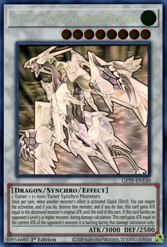 Crystal Wing Synchro Dragon