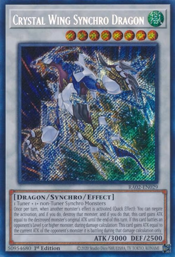 Crystal Wing Synchro Dragon