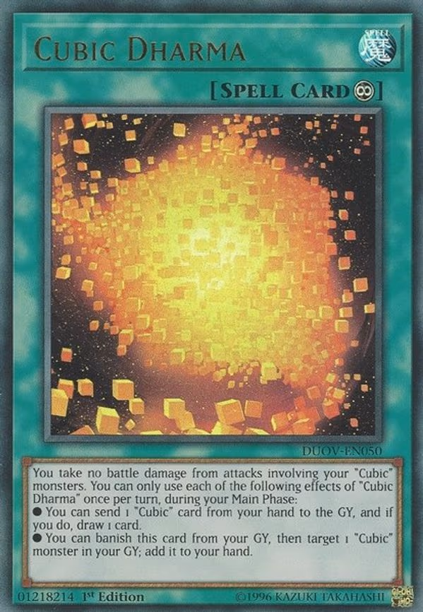 Cubic Dharma