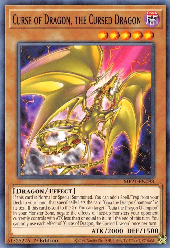 Curse of Dragon, the Cursed Dragon