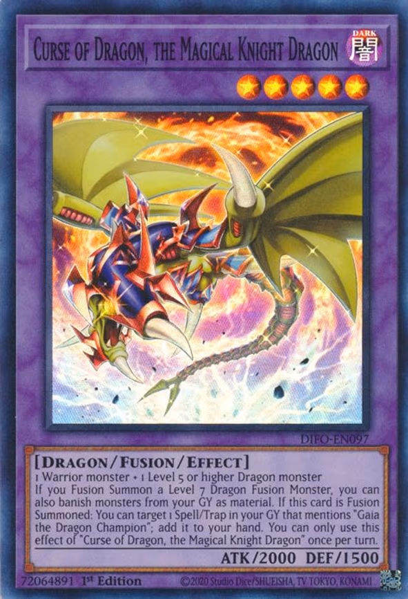 Curse of Dragon, the Magical Knight Dragon