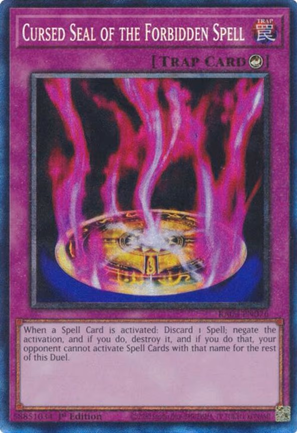 Cursed Seal of the Forbidden Spell