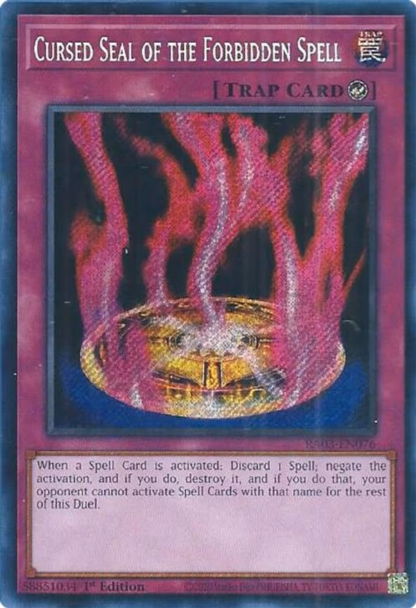 Cursed Seal of the Forbidden Spell