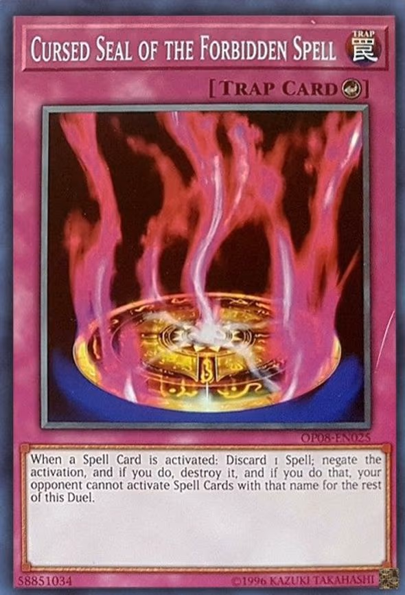 Cursed Seal of the Forbidden Spell