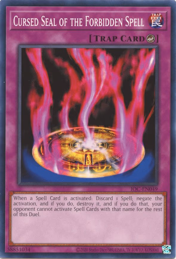 Cursed Seal of the Forbidden Spell