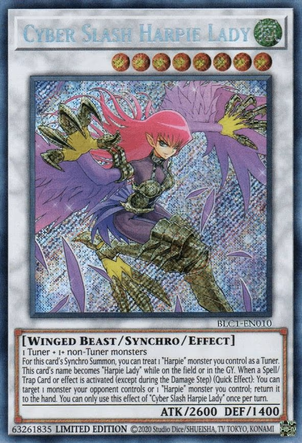 Cyber Slash Harpie Lady