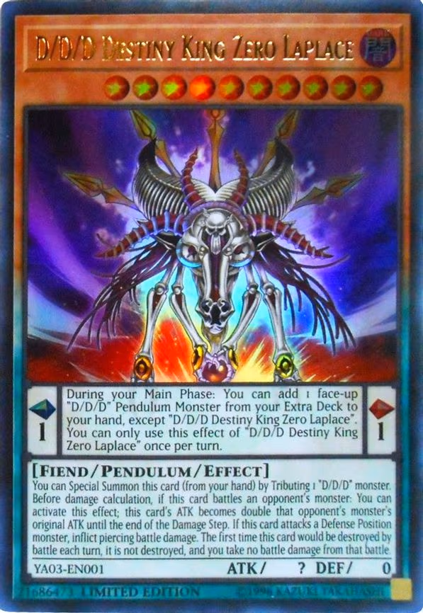 D/D/D Destiny King Zero Laplace