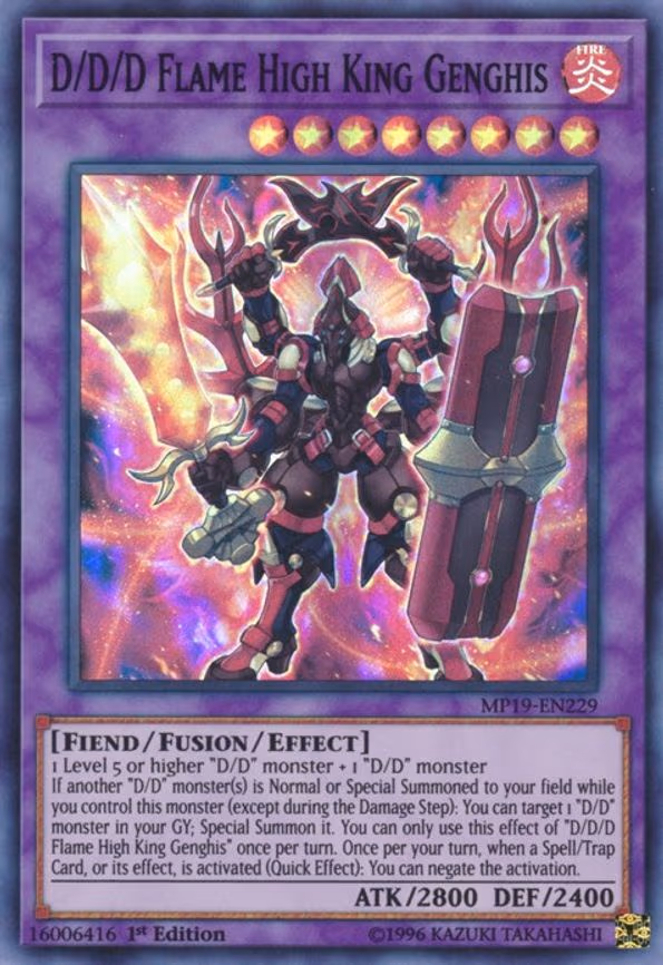 D/D/D Flame High King Genghis