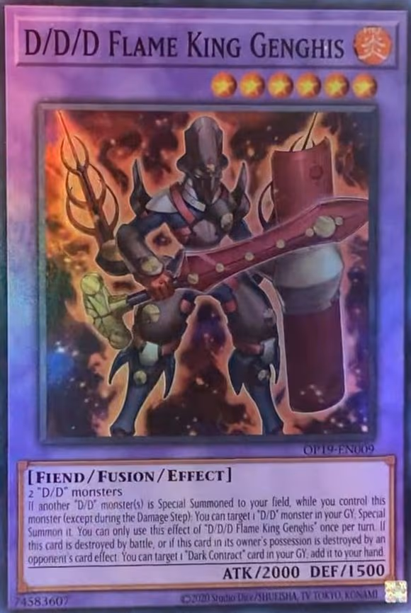 D/D/D Flame King Genghis