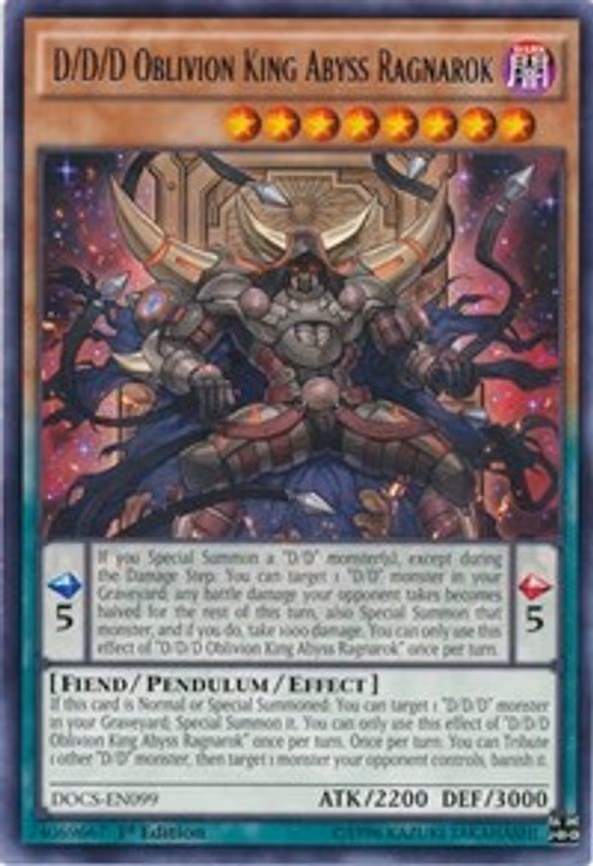D/D/D Oblivion King Abyss Ragnarok