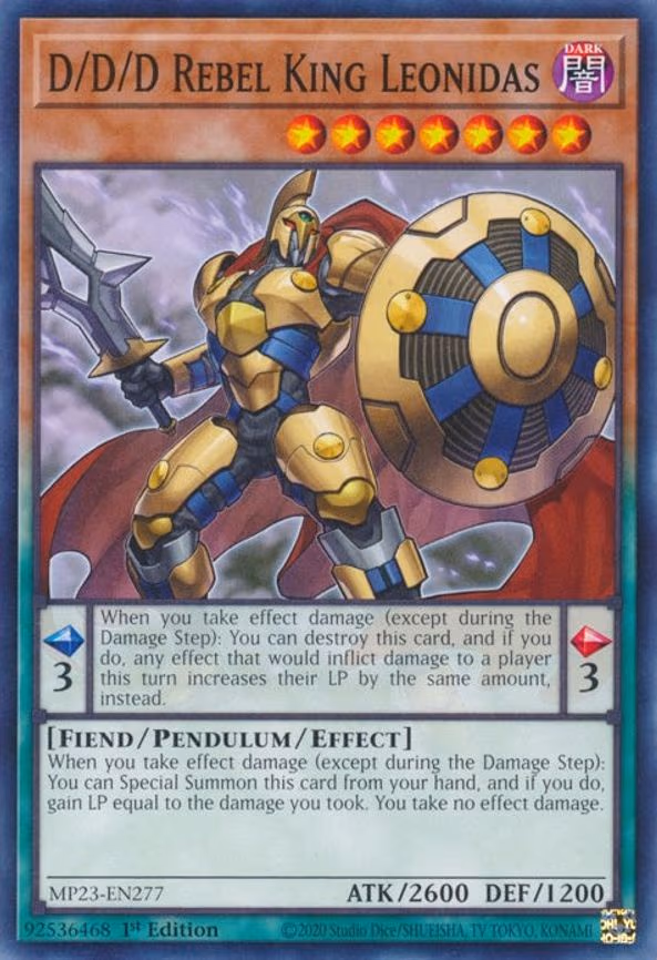 D/D/D Rebel King Leonidas