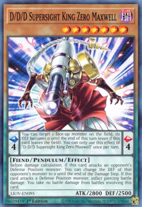 D/D/D Supersight King Zero Maxwell