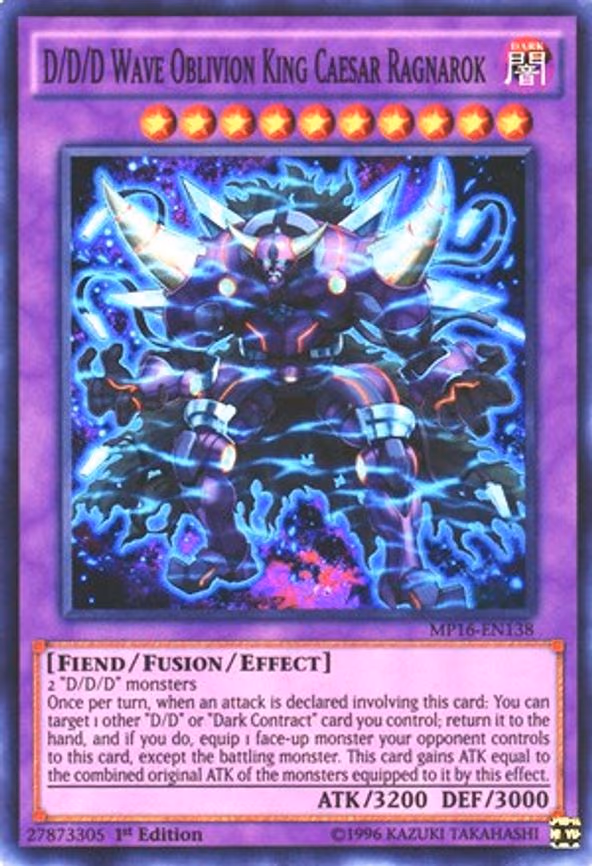 D/D/D Wave Oblivion King Caesar Ragnarok