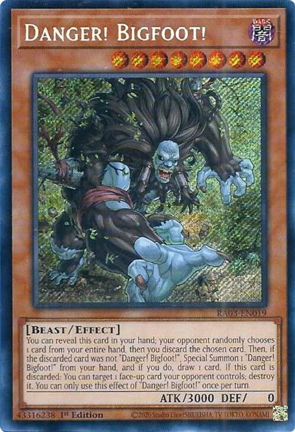 Danger! Bigfoot!