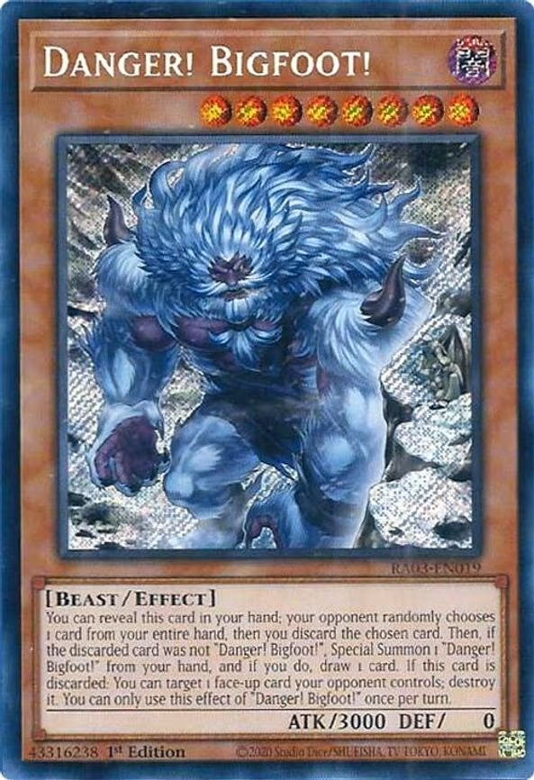 Danger! Bigfoot!
