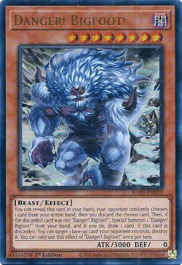 Danger! Bigfoot!