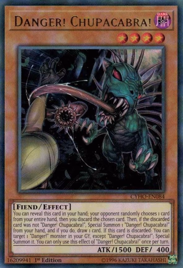 Danger! Chupacabra!