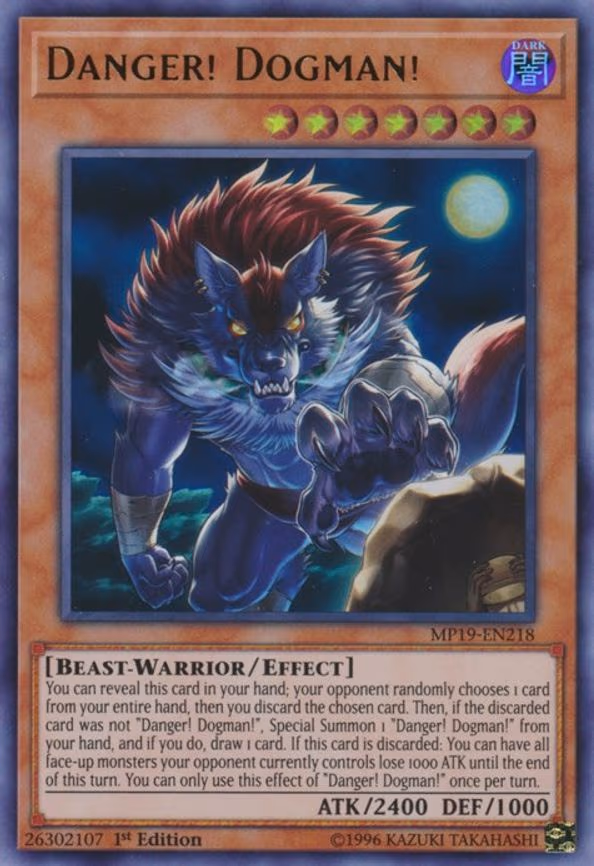 Danger! Dogman!