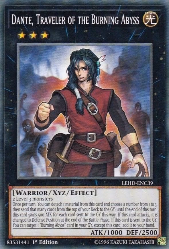 Dante, Traveler of the Burning Abyss