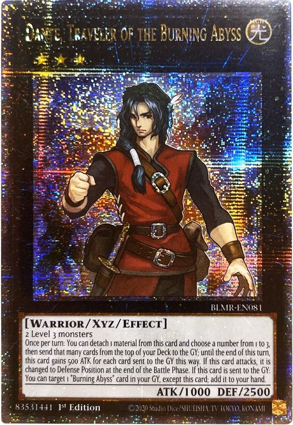 Dante, Traveler of the Burning Abyss
