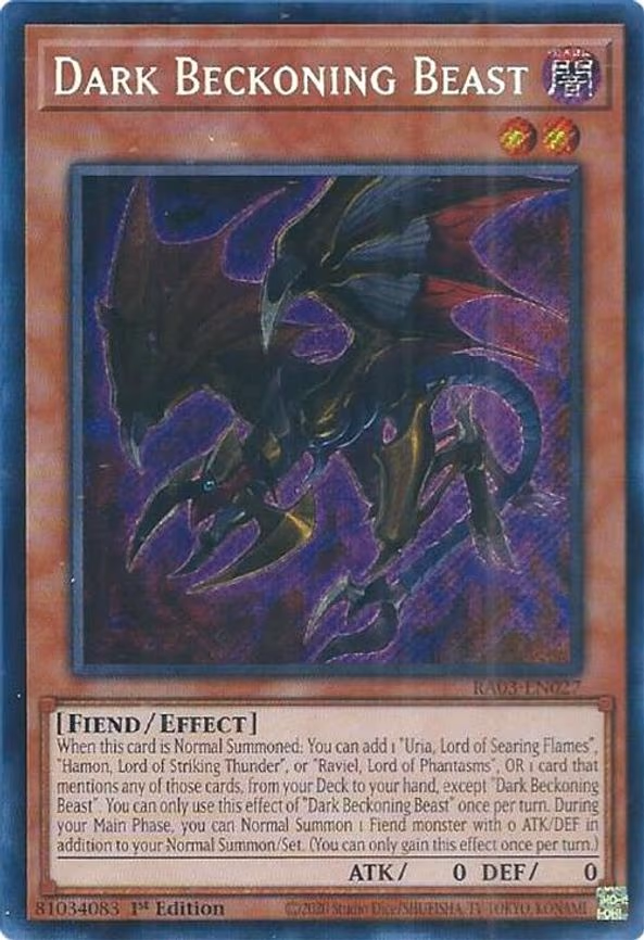 Dark Beckoning Beast
