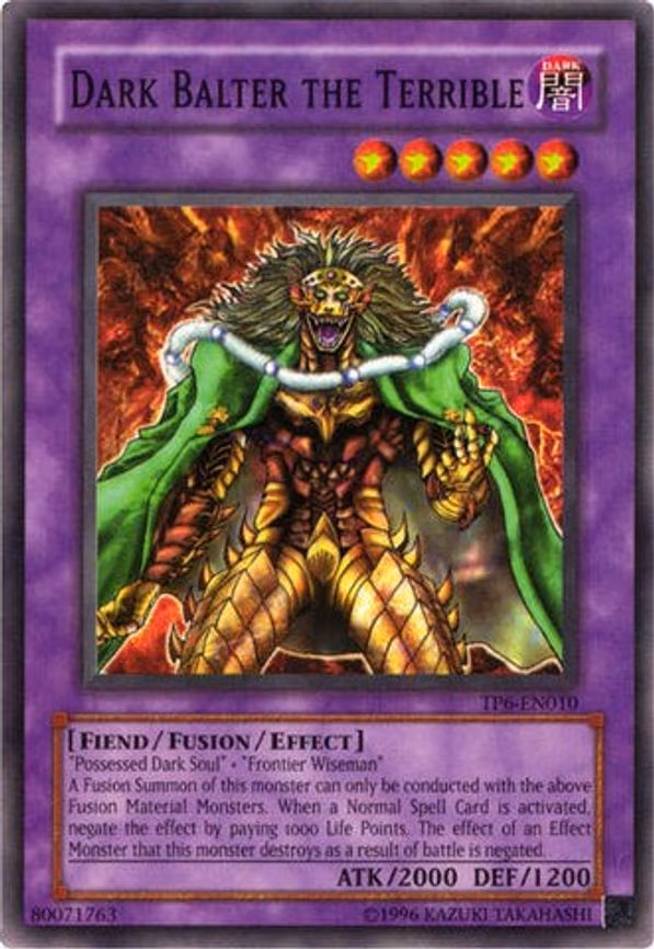 Dark Balter the Terrible