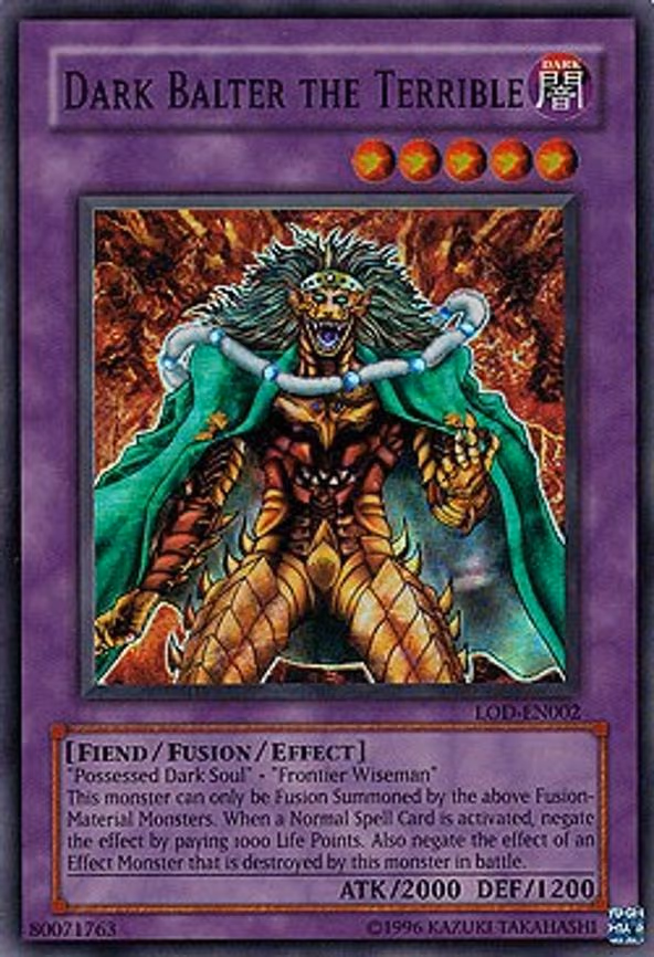 Dark Balter the Terrible