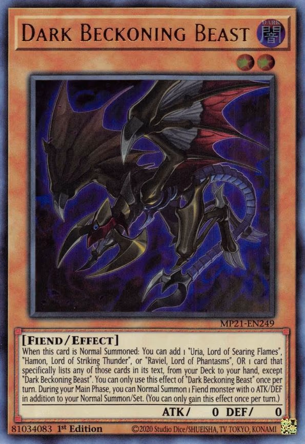 Dark Beckoning Beast