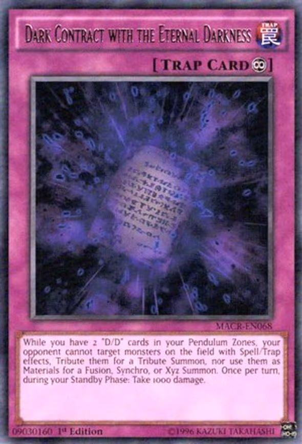 Dark Contract with the Eternal Darkness