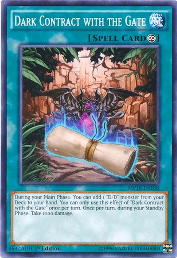 Dark Contract with the Gate
