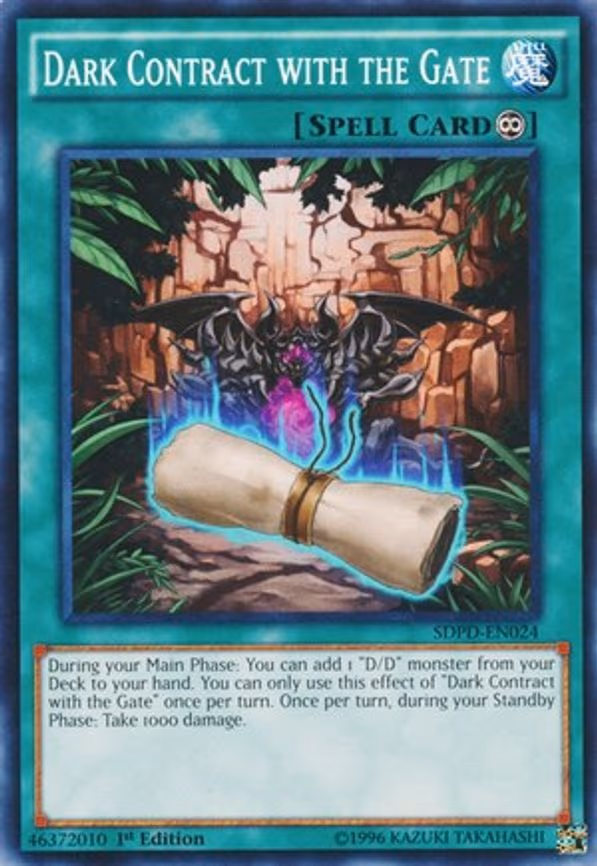Dark Contract with the Gate