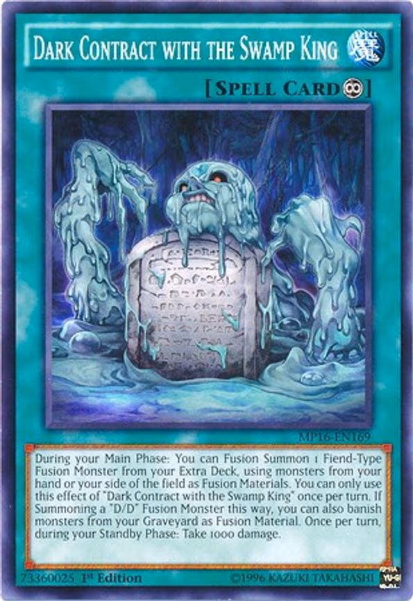 Dark Contract with the Swamp King