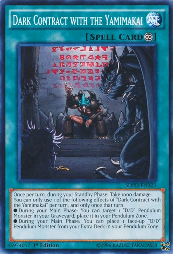 Dark Contract with the Yamimakai