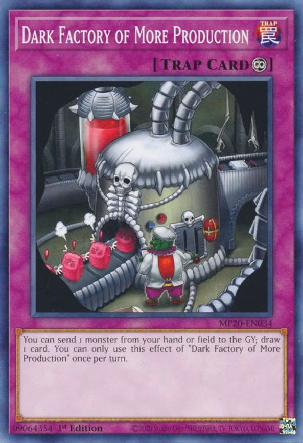 Dark Factory of More Production
