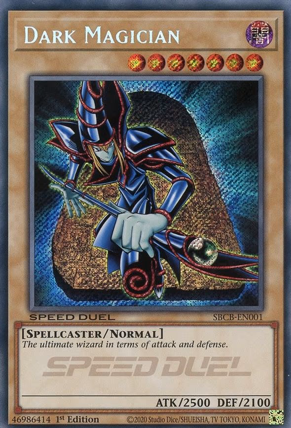 Dark Magician - Secret Rare (SBCB-EN001)