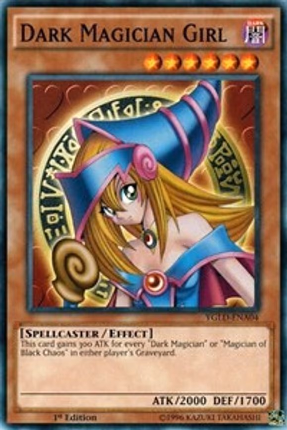Dark Magician Girl - Common (YGLD-ENA04)