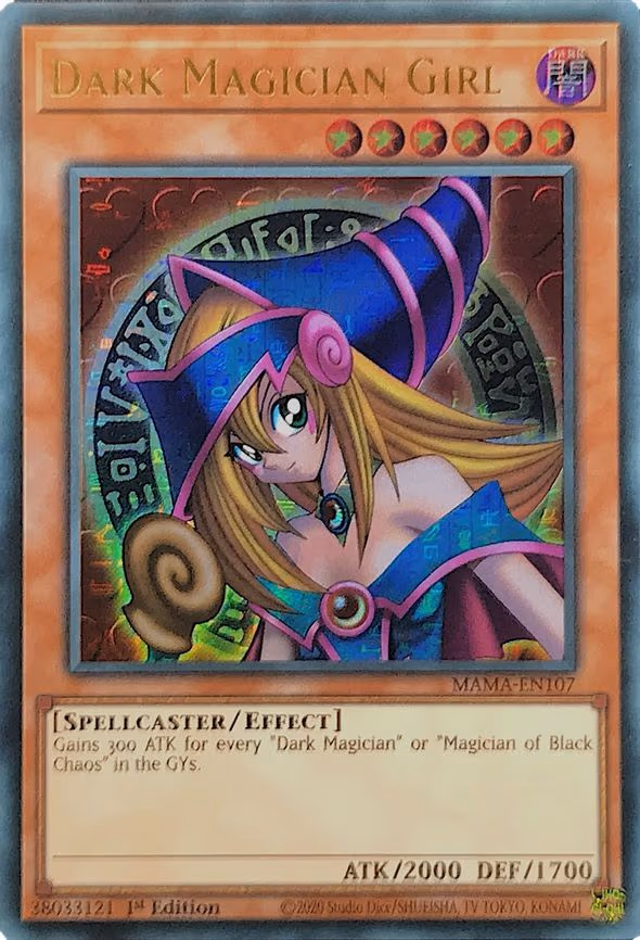 Dark Magician Girl - Ultra Pharaoh’s Rare (MAMA-EN107)