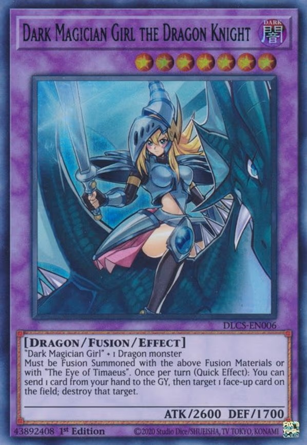Dark Magician Girl the Dragon Knight (Blue)