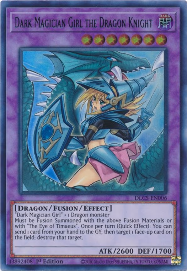Dark Magician Girl the Dragon Knight (Alternate Art) (Green)
