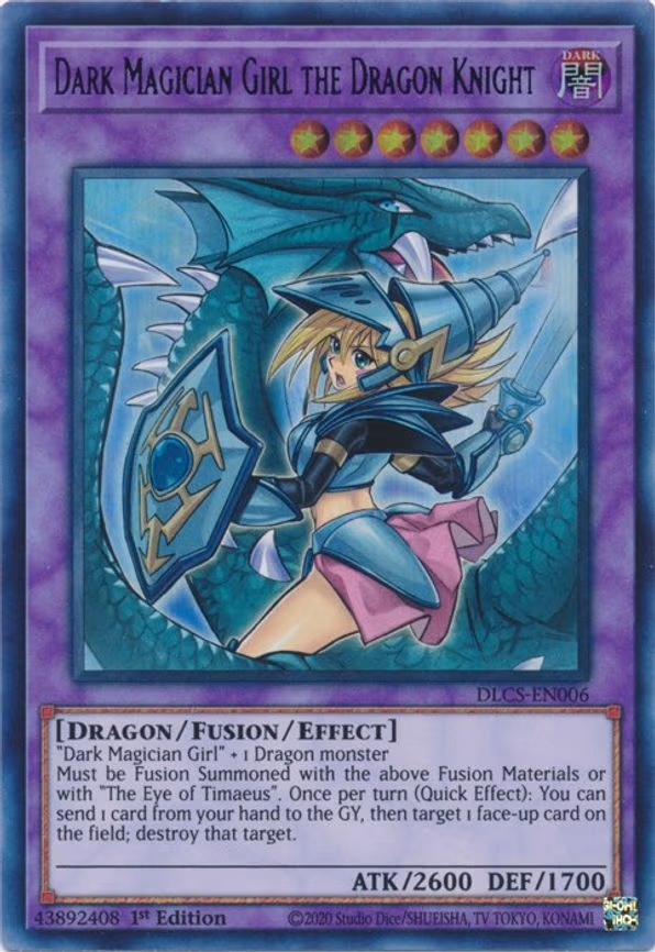 Dark Magician Girl the Dragon Knight (Alternate Art) (Purple)