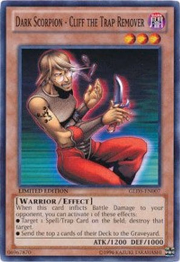 Dark Scorpion - Cliff the Trap Remover