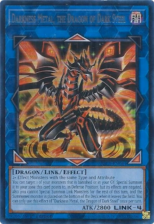 Darkness Metal, the Dragon of Dark Steel (Silver)