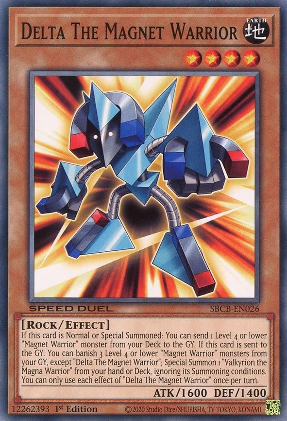 Delta The Magnet Warrior