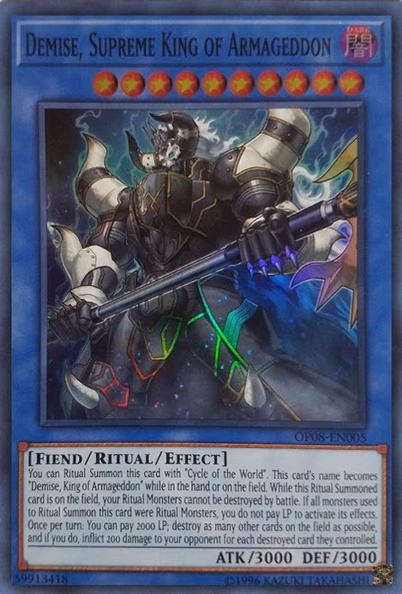 Demise, Supreme King of Armageddon