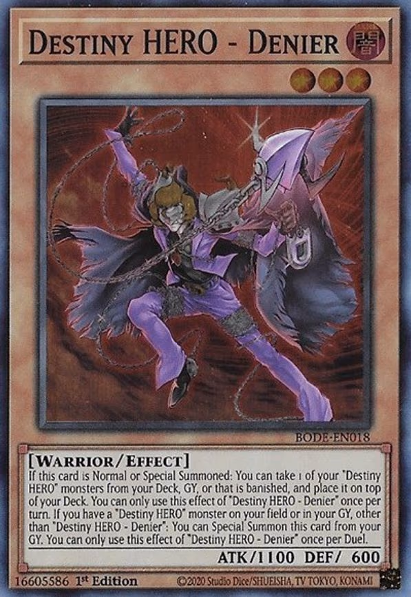 Destiny HERO - Denier