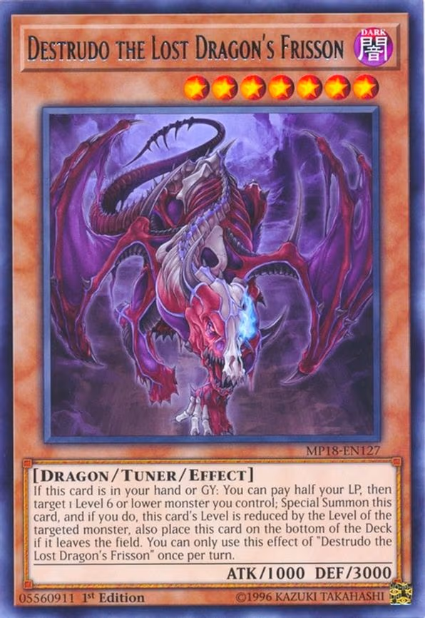 Destrudo the Lost Dragon's Frisson